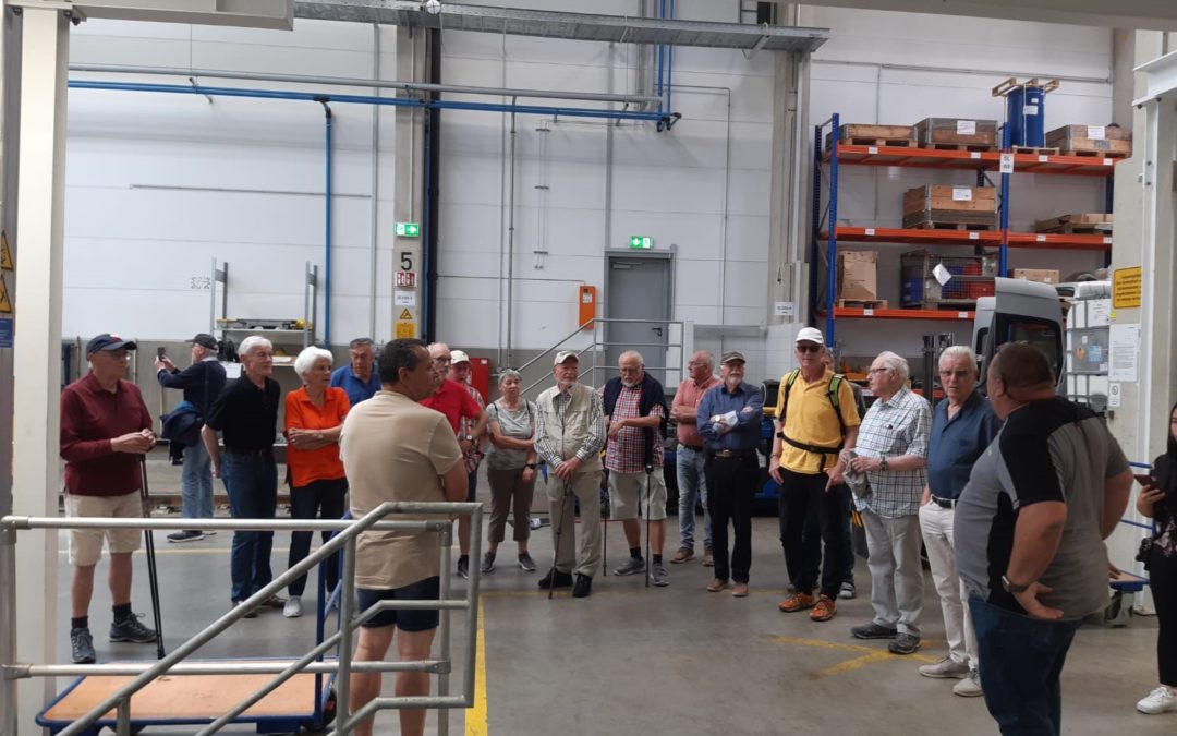 Regionalverband Aalen besucht GoAhead-Zentrale in Essingen