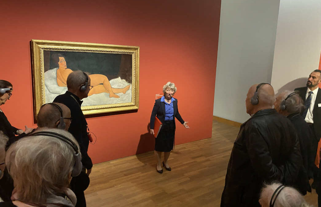 Führung in der Staatsgalerie Stuttgart durch Kunsthistorikerin Monika Will.