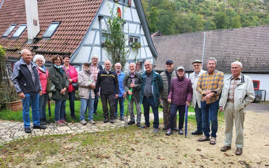 Mit dem Förster unterwegs im größten Naturschutzgebiet Eybtal im Regierungsbezirk Stuttgart