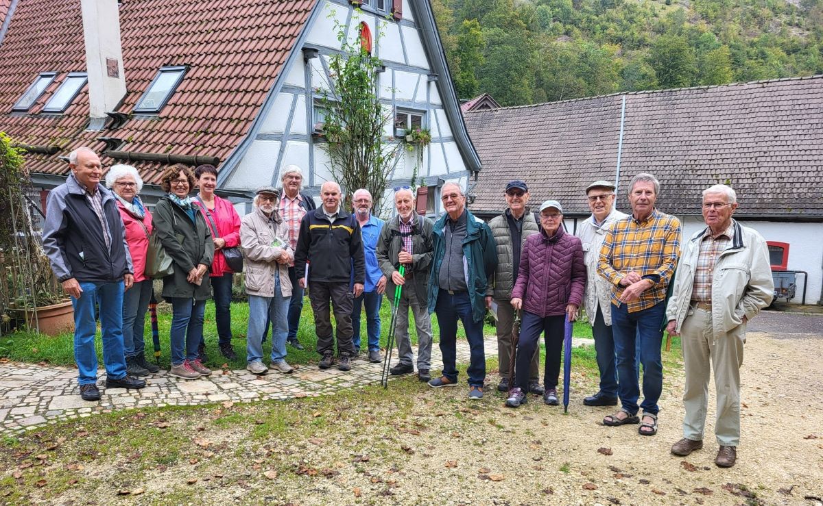 Mit Förster Schön im Eybtal unterwegs