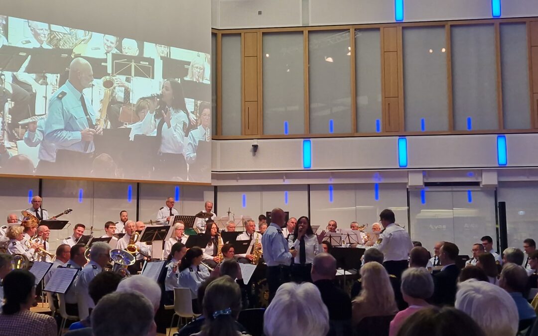 Besuch Benefizkonzert des Polizeimusikkorps Karlsruhe