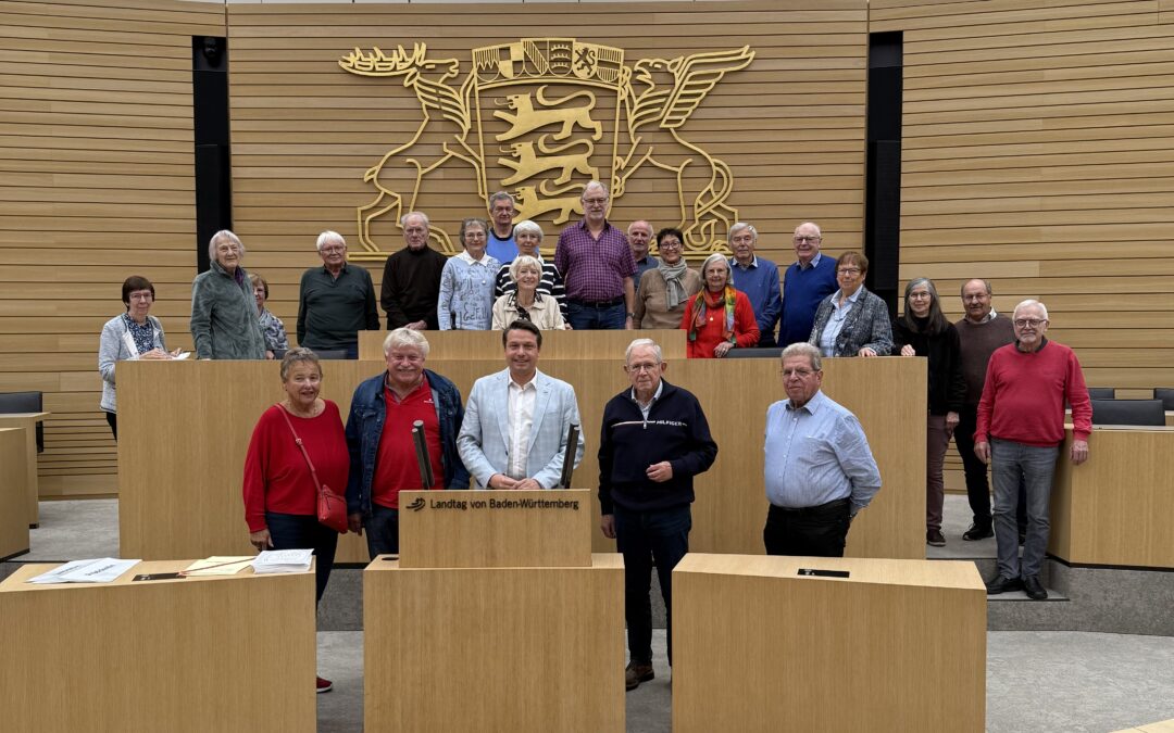Besuch des Landtags in Stuttgart