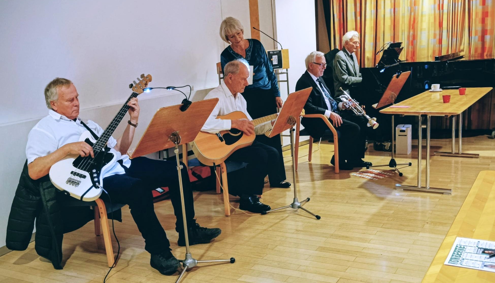 Die Professorenband des Kreisverbands Reutlingen