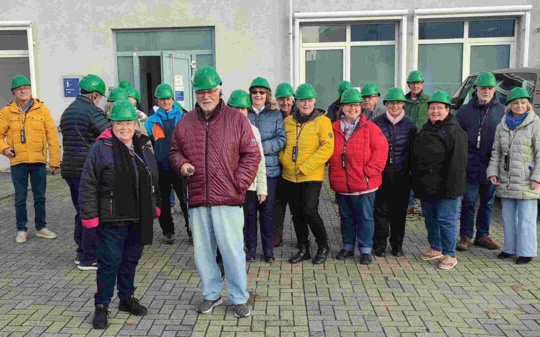 Besichtigung des Rheinhafendampfkraftwerks RDK 8 der EnBW im Karlsruher Rheinhafen am 27.11.2025