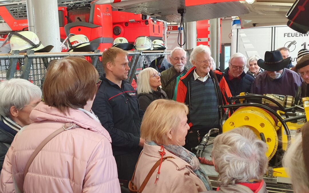 Besichtigung der Feuerwache Reutlingen